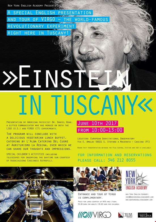 Einstein in Tuscany Cascina